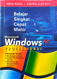 Image of Belajar Singkat Cepat Mahir Microsoft Windows XP Professional
