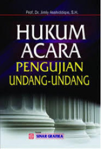 Image of Hukum Acara Pengujian Undang-undang