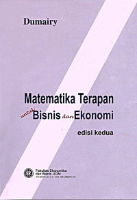 Image of Matematika Terapan Untuk Bisnis dan Ekonomi